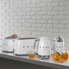 Smeg TSF03WHUK Retro Toaster, 4 Slice, White