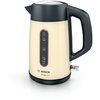 Bosch TWK4P437GB DesignLine Kettle, Cream