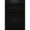 Neff U1DCC0AK3B N30 Built-In Electric Double Oven, Black, A Rated