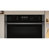 Neff U2ACH7AG7B N50 Built-In Electric Double Oven, Graphite Grey with Pyrolytic Cleaning, A Rated