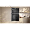 Neff U2ACH7AN7B N50 Built-In Electric Double Oven with Pyrolytic Cleaning, Stainless Steel, A Rated