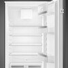 Smeg UKC81721E Static Integrated Fridge Freezer, Sliding Hinge, 70/30, Silver, E Rated