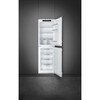 Smeg UKC8174NE No Frost Integrated Fridge Freezer, Sliding Hinge, 50/50, E Rated