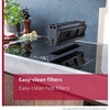Neff V68FUX4L0 N90 80cm Vented Hob, Black, B Rated