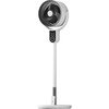 Vybra VS001-OF Oscillator Dual Height Tile & Swing Oscillating Fan, White