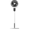 Vybra VS001-OF Oscillator Dual Height Tile & Swing Oscillating Fan, White