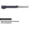 Samsung VS15A60AGR5 Jet 65 Pet Cordless Stick Vacuum Cleaner Max 150W Suction Power with Pet Tool, Silver