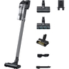 Samsung VS20B75ACR5 Jet 75E Complete Cordless Stick Vacuum Cleaner Max 200W Suction Power with 60 Min Run Time, Silver