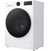 LG W2X5085TLB Series 3 AI Direct Drive&trade; Washer Dryer, 8kg/5kg, 1200 Spin, White, E Rated