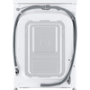 LG W2X5085TLB Series 3 AI Direct Drive&trade; Washer Dryer, 8kg/5kg, 1200 Spin, White, E Rated