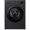 LG W4X1095NNK Washer Dryer, 9kg/5kg, 1400 Spin, Black, E Rated