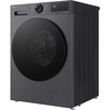 LG W4X5016TBB Series 5 AI Direct Drive&trade; Washer Dryer, 11kg/6kg, 1400 Spin, Black, D Rated