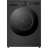 LG W4X7016TBB Washer Dryer, 11kg/6kg, 1400 Spin, Black, D Rated