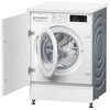 Neff W543BX2GB Integrated Washing Machine, 8kg, 1400 Spin, White, C Rated