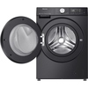 Hisense WD5S1045BB Washer Dryer, 10.5kg/6kg, 1400 Spin, Black, D Rated