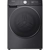 Hisense WD5S1045BB Washer Dryer, 10.5kg/6kg, 1400 Spin, Black, D Rated