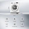 Hisense WF3M841BWI Integrated Washing Machine, 8kg, 1400 Spin, White, A Rated