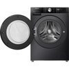 Hisense WF3S8043BB3 Washing Machine, 8kg, 1400 Spin, Black, A Rated