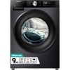 Hisense WF3S9043BB3 Washing Machine, 9kg, 1400 Spin, Black, A Rated
