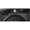 Hisense WF3S9043BB3 Washing Machine, 9kg, 1400 Spin, Black, A Rated