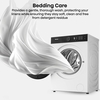 Hisense WF5I9043BWFS Washing Machine, 9kg, 1300 Spin, White, A Rated