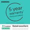 Siemens WG56B2A2GB iQ700 Washing Machine, 10kg, 1600 Spin, White, A Rated