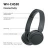 Sony WHCH530B.CE7 Headphones, Black