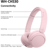 Sony WHCH530P.CE7 Headphones, Pink