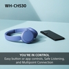 Sony WHCH530W.CE7 Headphones, White
