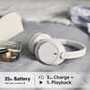 Sony WHCH720NW.CE7 Headphones, White