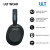 Sony WHULT900NB.CE7 Headphones, Black
