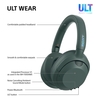 Sony WHULT900NH.CE7 Headphones, Green