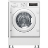 Siemens WI14W502GB iQ700 Integrated Washing Machine, 8kg, 1400 Spin, White, C Rated