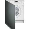 Smeg WMI147C Integrated Washing Machine, 7kg, 1400 Spin, White, E Rated