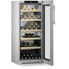 Liebherr WPsd4652 Wine Cooler, Silver, F Rated