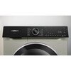 Siemens WQ46H2DXGB iQ500 Heat Pump Tumble Dryer, 9kg, Silver, A+++ Rated