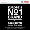 Bosch WQH246D9GB Series 6 Heat Pump Tumble Dryer, 9kg, White, A+++ Rated