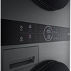 LG WT1210BBTN1 Washer Dryer, 12kg/10kg, 1400 Spin, Black, A Rated