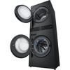 LG WT1210BBTN1 Washer Dryer, 12kg/10kg, 1400 Spin, Black, A Rated