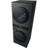 LG WT1210BBTN1 Washer Dryer, 12kg/10kg, 1400 Spin, Black, A Rated