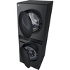 LG WT1210BBTN1 Washer Dryer, 12kg/10kg, 1400 Spin, Black, A Rated