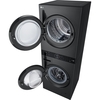 LG WT1210BBTN1 Washer Dryer, 12kg/10kg, 1400 Spin, Black, A Rated