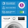 Bosch WTH85226GB Series 4 Heat Pump Tumble Dryer, 8kg, White, A++ Rated