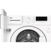 Beko WTIK72111 Integrated Washing Machine, 7kg, 1200 Spin, White, C Rated