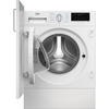 Beko WTIK741511 Integrated Washing Machine, 7kg, 1400 Spin, White, A Rated