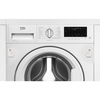 Beko WTIK84122 Integrated Washing Machine, 8kg, 1400 Spin, White, A Rated