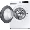 Samsung WW11DG6B85LEU1 Series 6 AI Energy Washing Machine, 11kg, 1400 Spin, White, A Rated