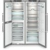 Liebherr XRCSD 5255 Prime BioFresh American Fridge Freezer,  Plumbed, Stainless Steel, D Rated