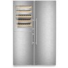 Liebherr XRCst5295 American Fridge Freezer,  Plumbed, Stainless Steel, D Rated