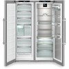 Liebherr XRFST 5295 Peak BioFresh American Fridge Freezer, Stainless Steel, C Rated,  Plumbed